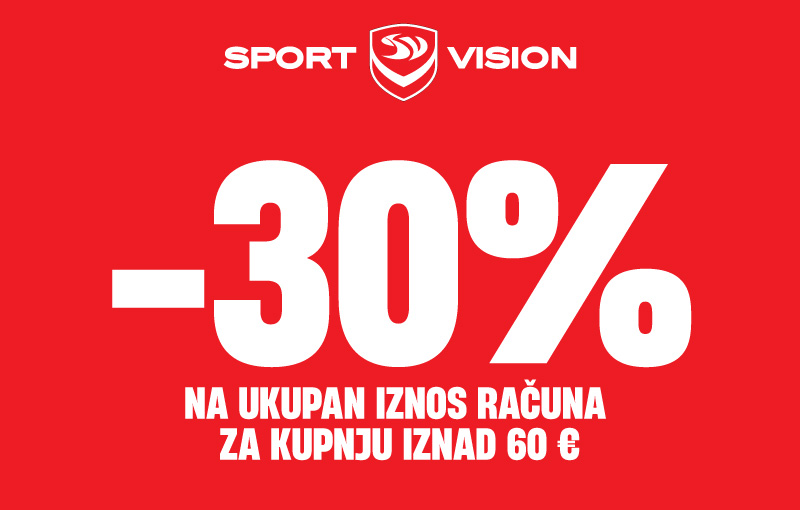 BOŽIĆNA AKCIJA U SPORT VISION TRGOVINAMA!